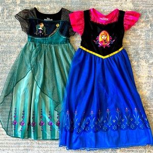 New without Tags (Set of 2) Princess Anna Nightgowns